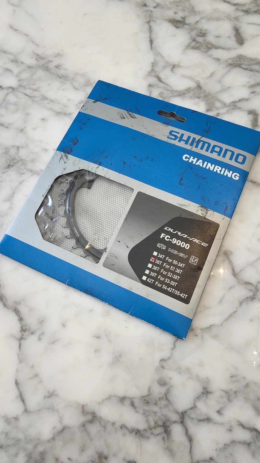 Shimano Dura-Ace FC-9000 HG-EV 36T Chainring Black