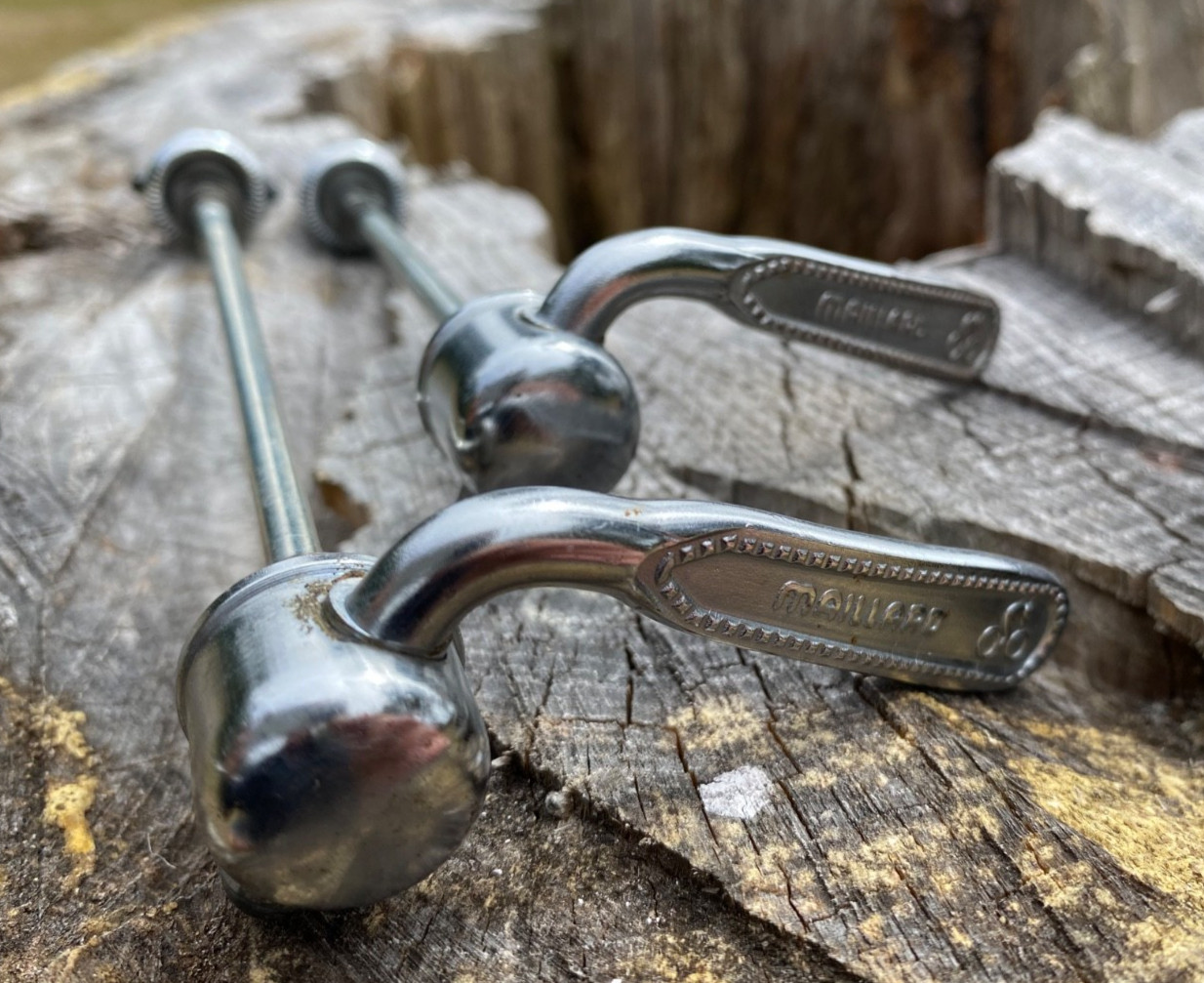 Vintage Maillard Skewer/ Quick Release Set Made in France 1980’s Era