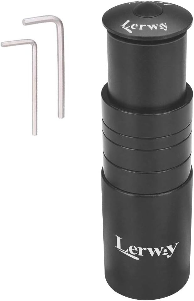 Bike Stem Riser Extender MTB Handlebar Stem Adapter with Hex Key for 1-1/8″ 2…