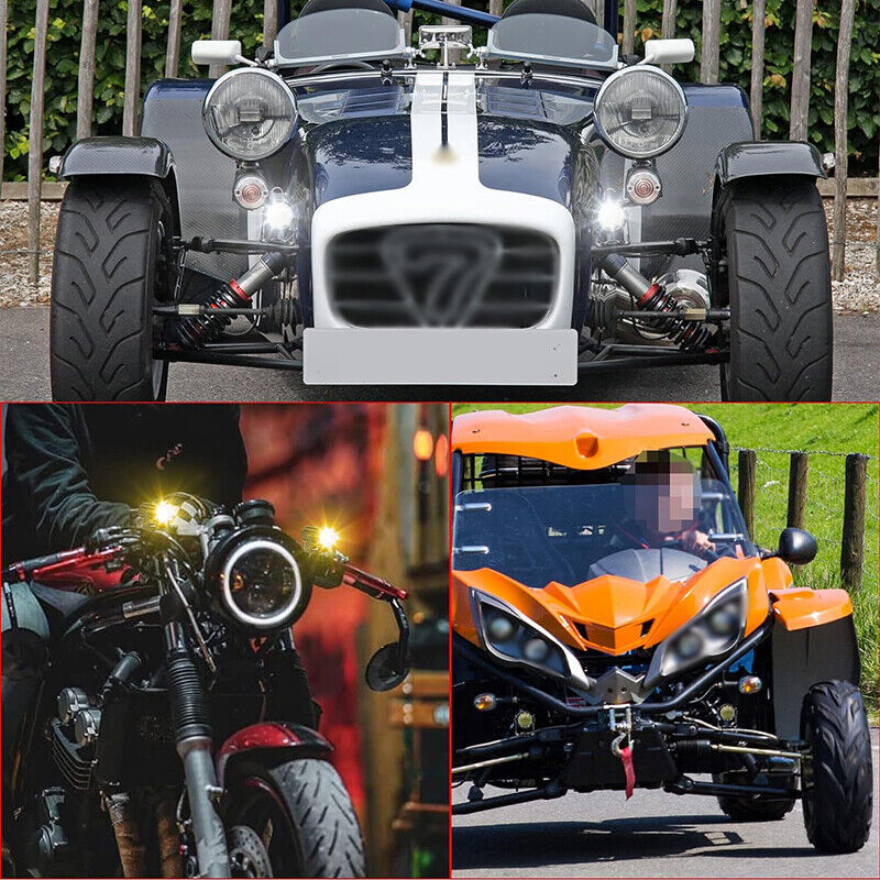 For Sur Ron Surron Bee X S X160 X260 Yellow White Spot Driving Fog Light 2 Pack