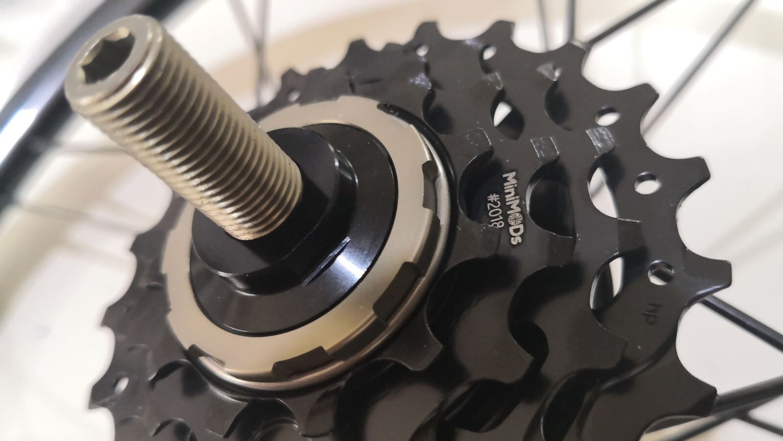 MiniMODs X3 Unibody Cog Set for Brompton 2S-3S/6S-9S Keep rear wheel & parts
