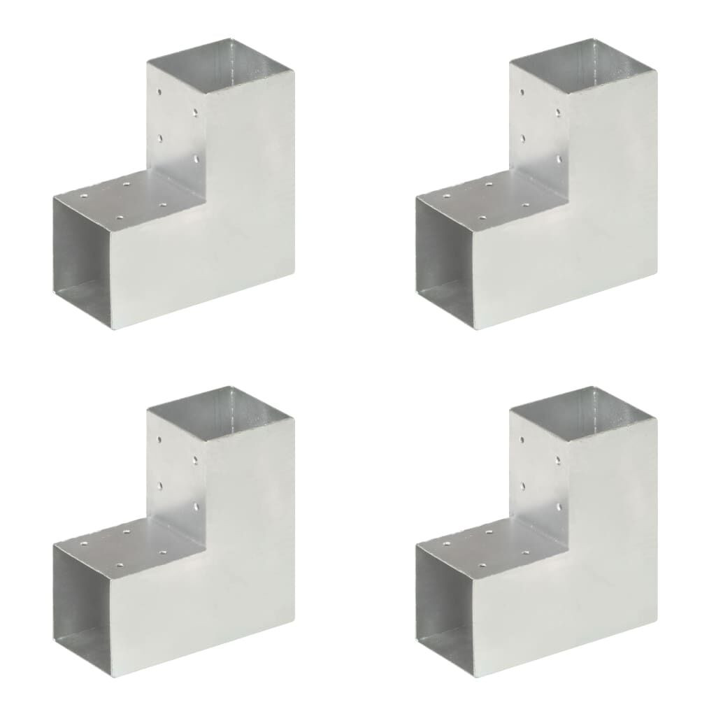 Pfostenverbinder Y-Form Verzinktes Metall 71 X 71 Mm