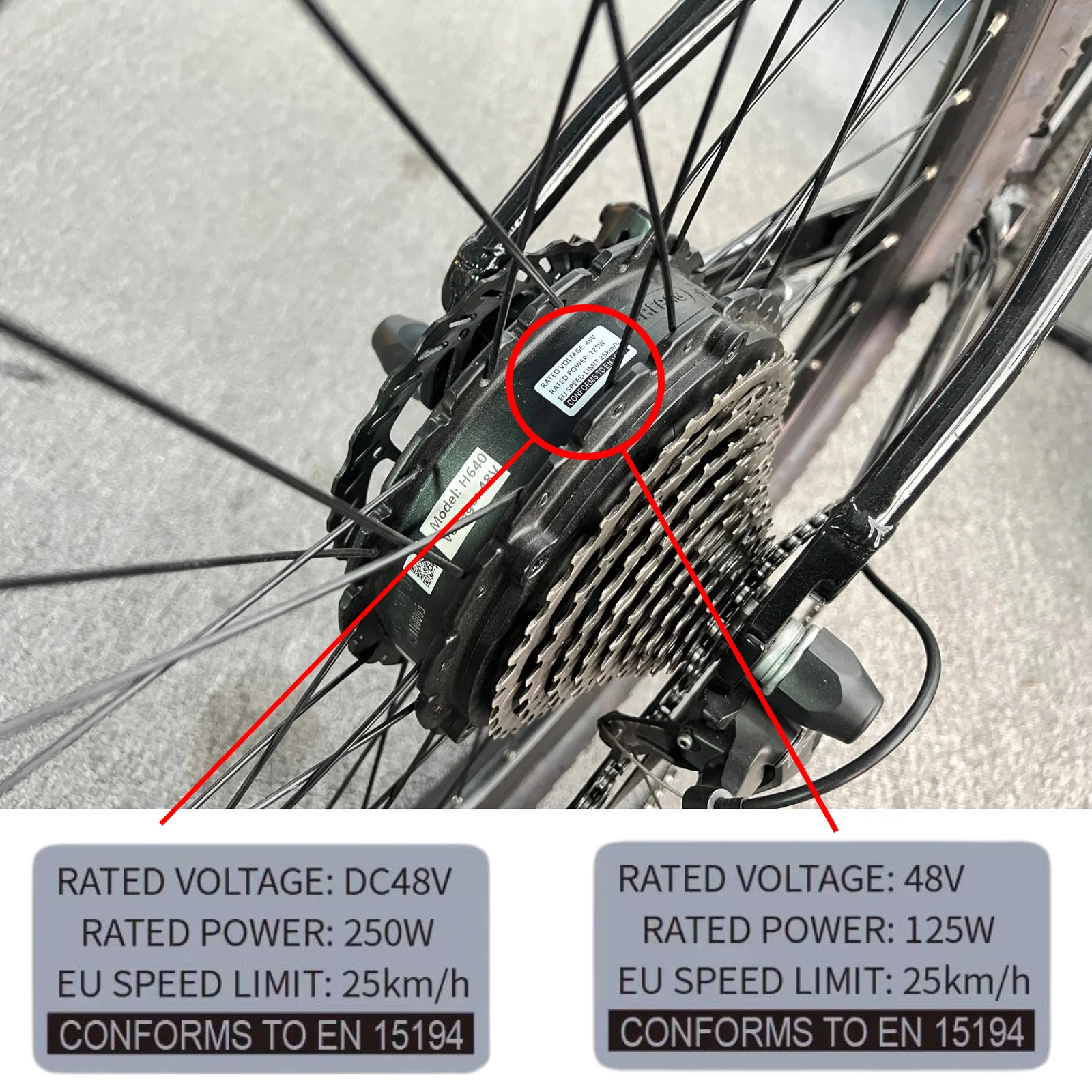 Ebike Modification Kit Stickers,36V 48V 250W Electric Bike Lable,Compataible for