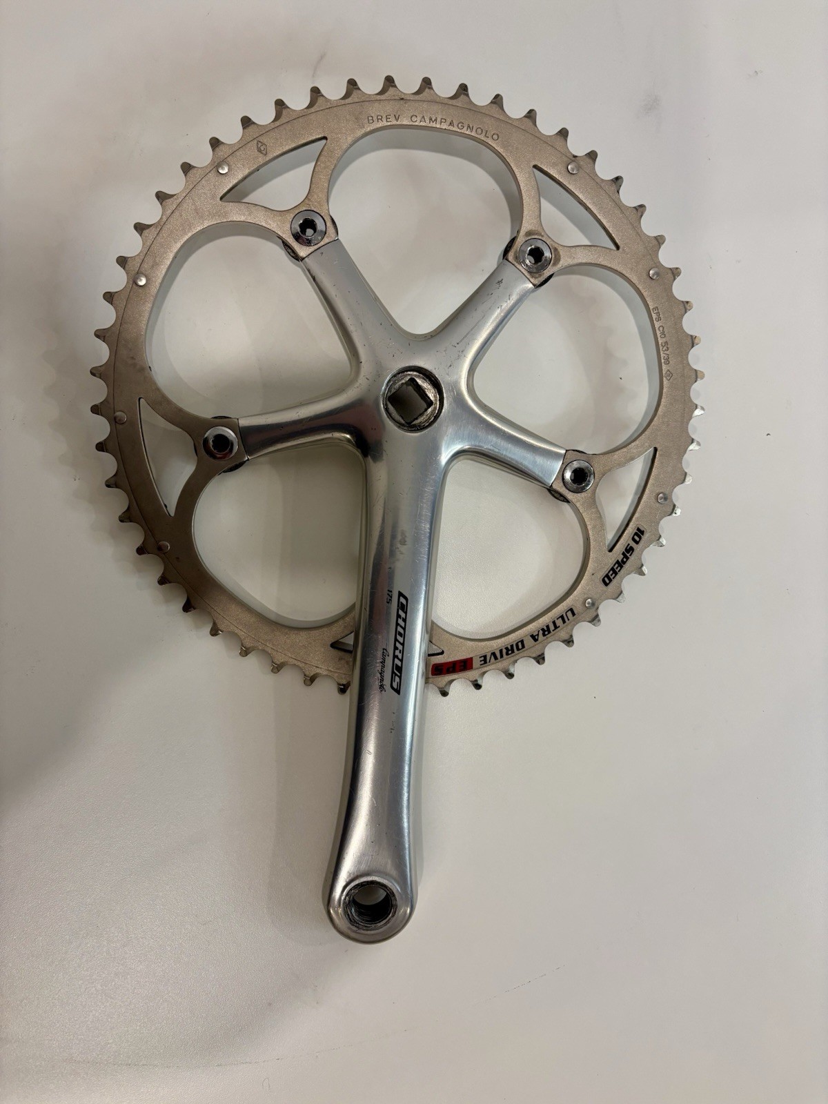 Campagnolo Chorus Crankset 10 Speed 53T 175mm (see description)