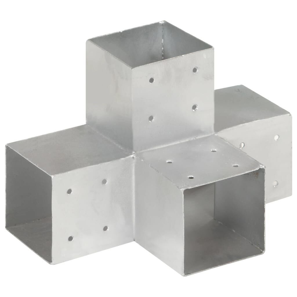 Pfostenverbinder Y-Form Verzinktes Metall 71 X 71 Mm