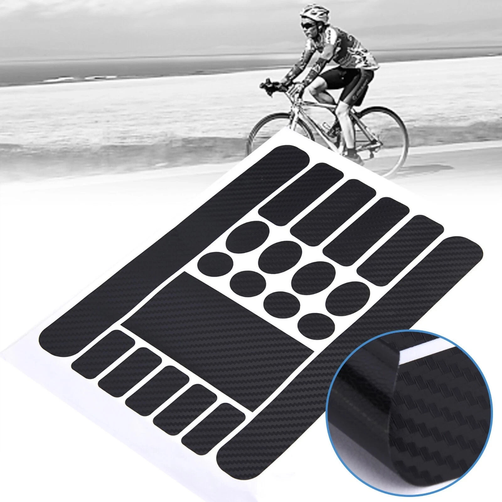 Bicycle Frame Protection Stickers Decals Bike MTB chainstay protectors