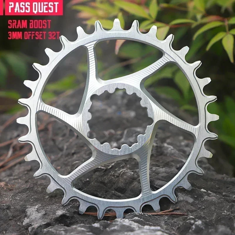3mm Offset for Crankset Mountain Bicycle Narrow Wide Chainring 28-38T Chainwheel