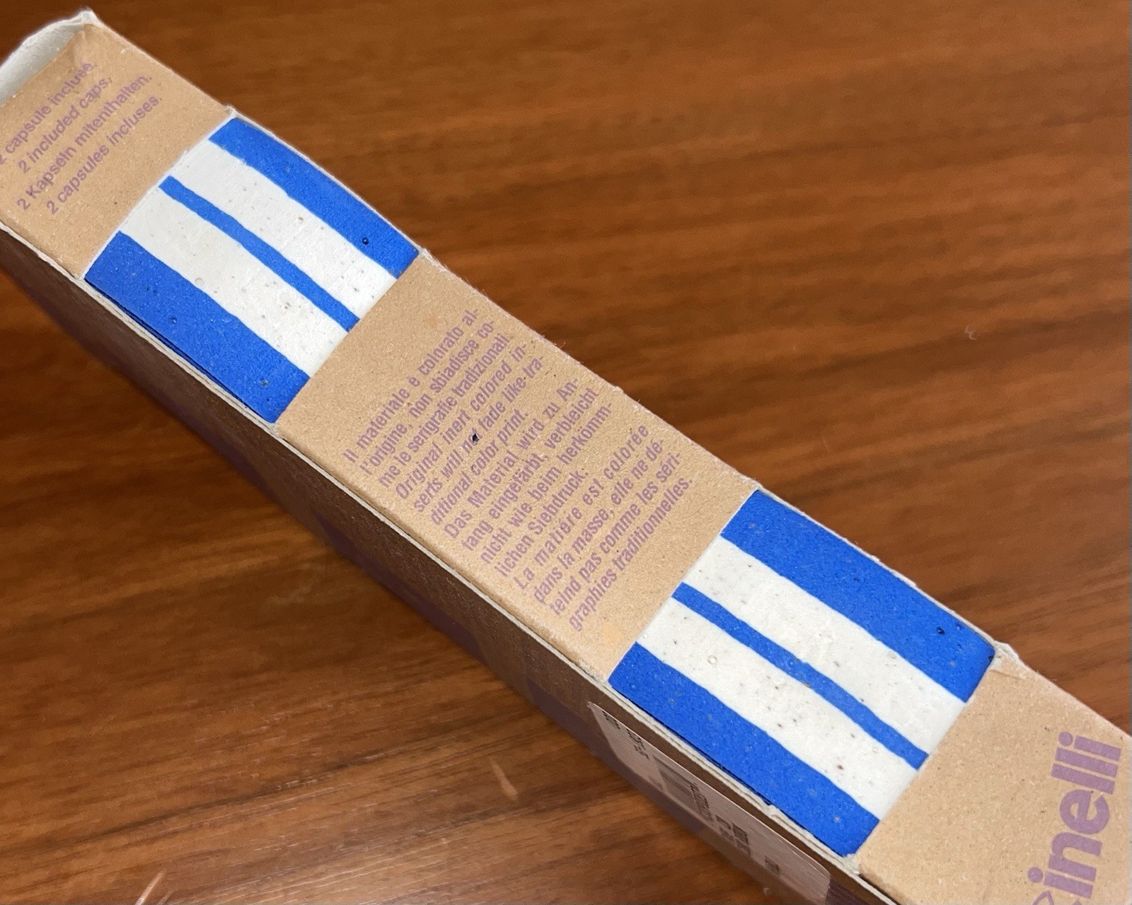 NEW! Cinelli Cork Ribbon Original Handlebar Tape – Road Bike – Blue/White – NOS