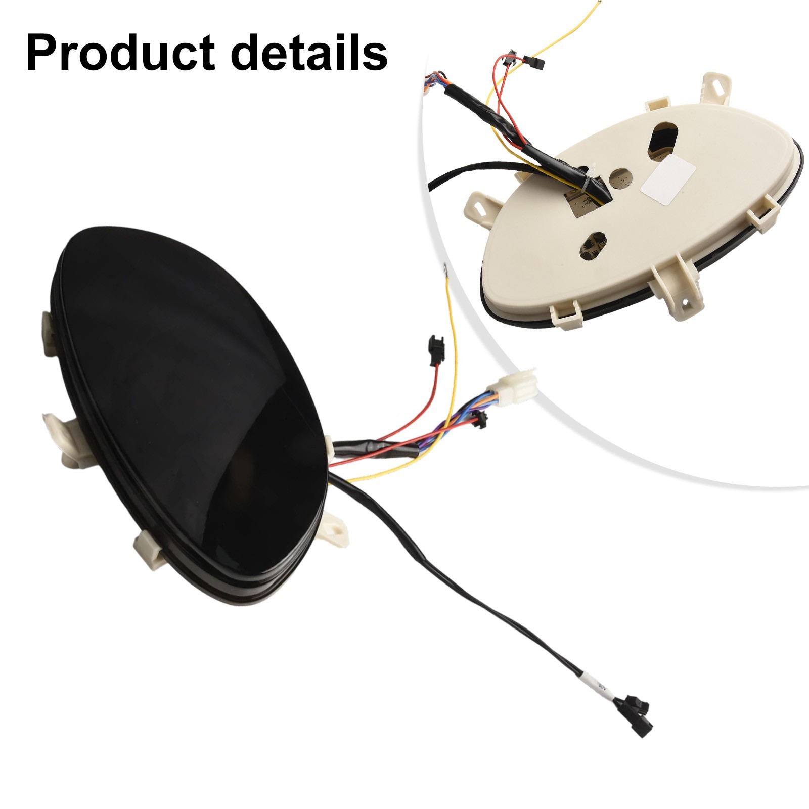 Electric Bike Scooter LCD Display Motor Speedometer Easy to Use (69 characters)