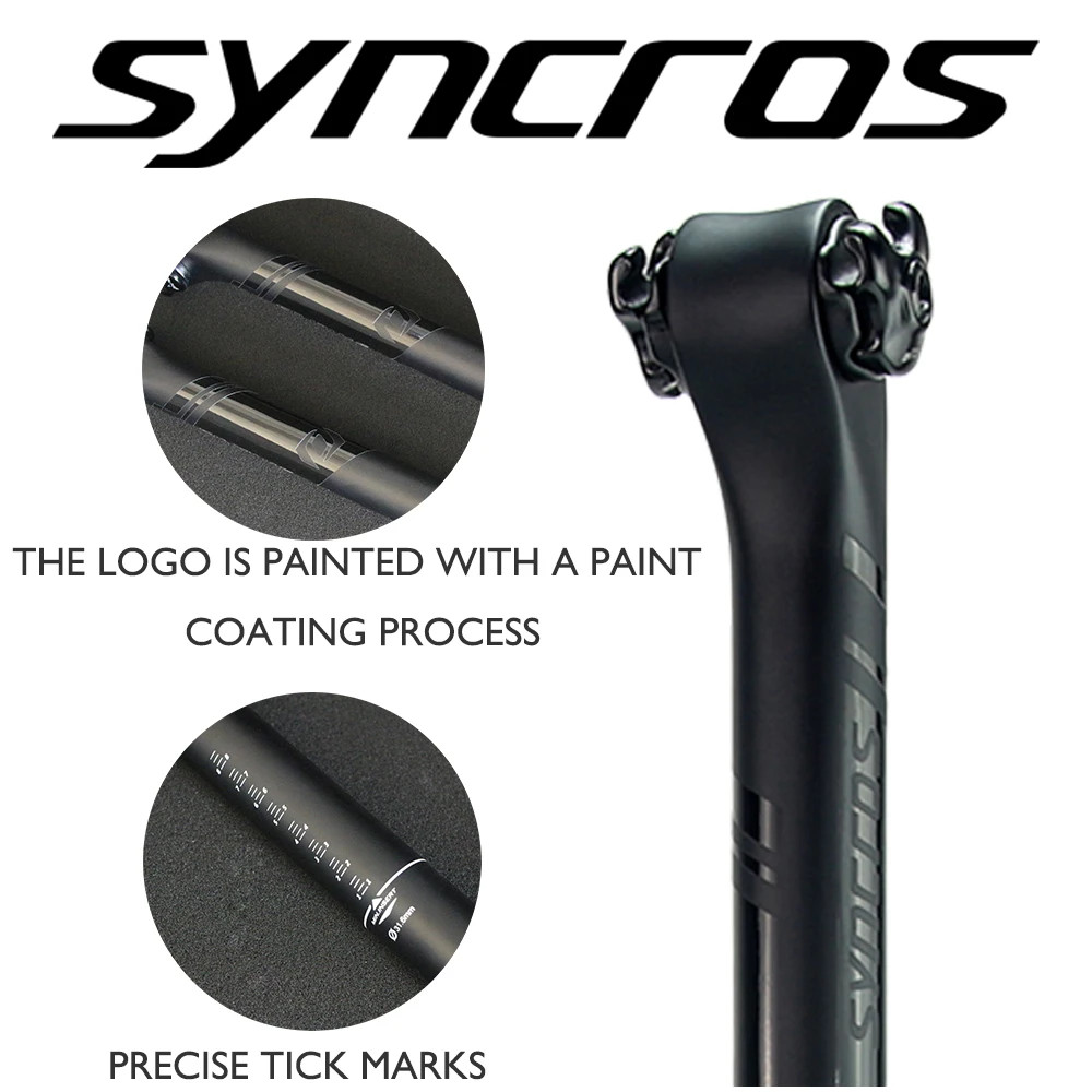 Carbon Cap Mountain/Road Bicycle Seat Post, 27.2mm/30.8mm/31.6mm, 0/20° Offset