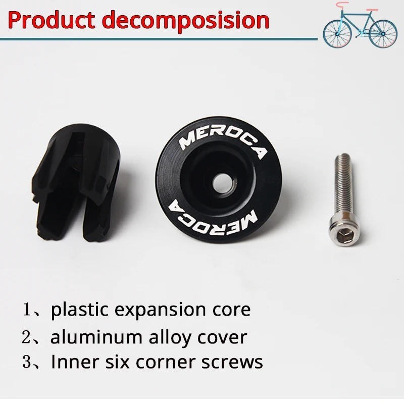 Aluminum Bicycle Bar End Plug MTB Road Mountain Bike Handlebar End Cap Plugs