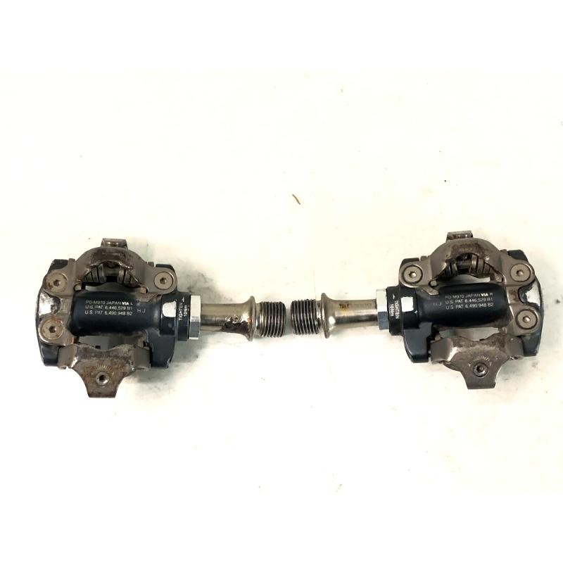 SHIMANO XTR PD-M970 Pedal Used Heavy Wear Scratches