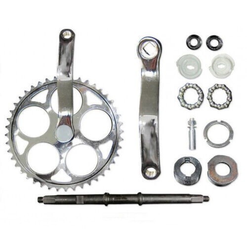 CDHPOWER 44T Wide Crank Assembly Kit -3pcs for 2 and 4-stroke-Gas Motor Bicycle