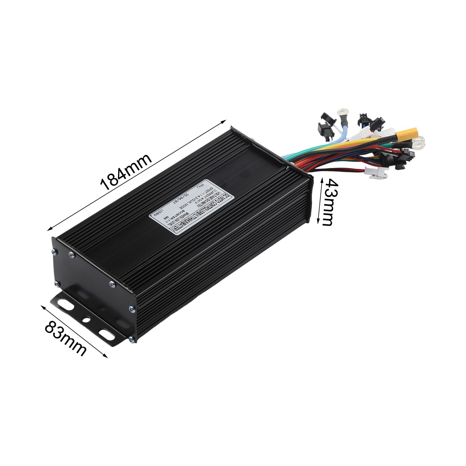 40A Brushless Controller for 48V 72V 1500W 2000W Ebikes with Sine Wave