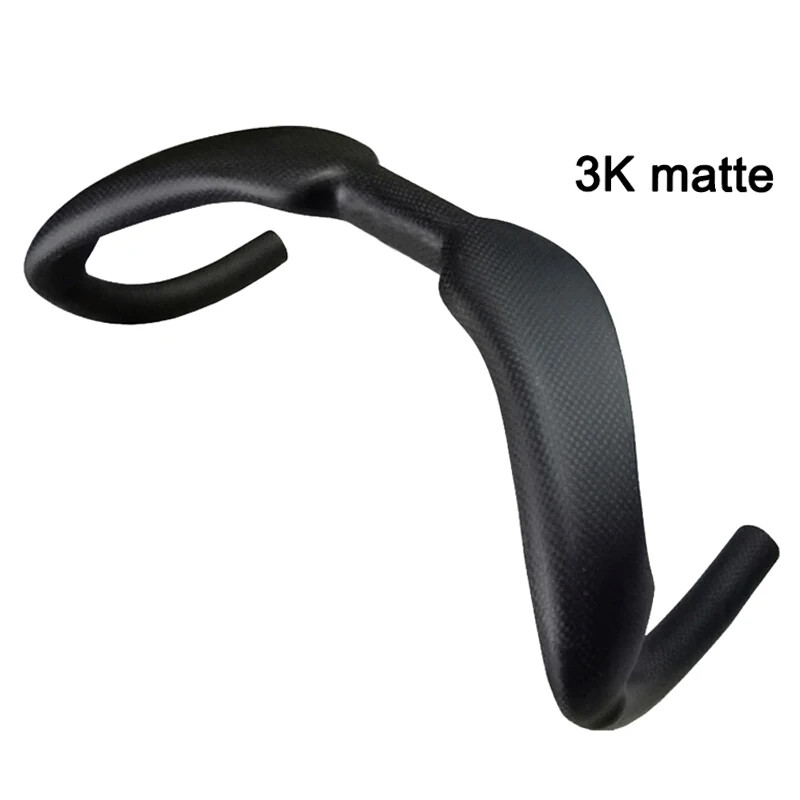 Carbon Handlebar Track Bike Drop Bar 31.8mm 370mm/385mm 3K/UD Matte/Glossy