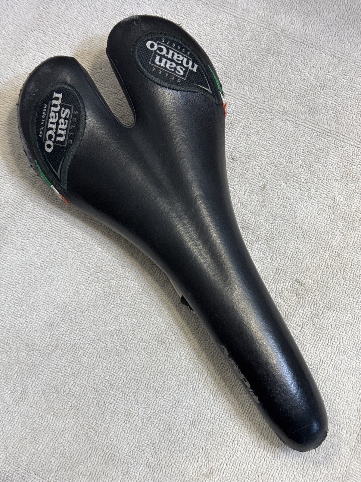 Selle San Marco Aspide Racing Saddle- Ti Rails – Size W 132mm x L 277mm