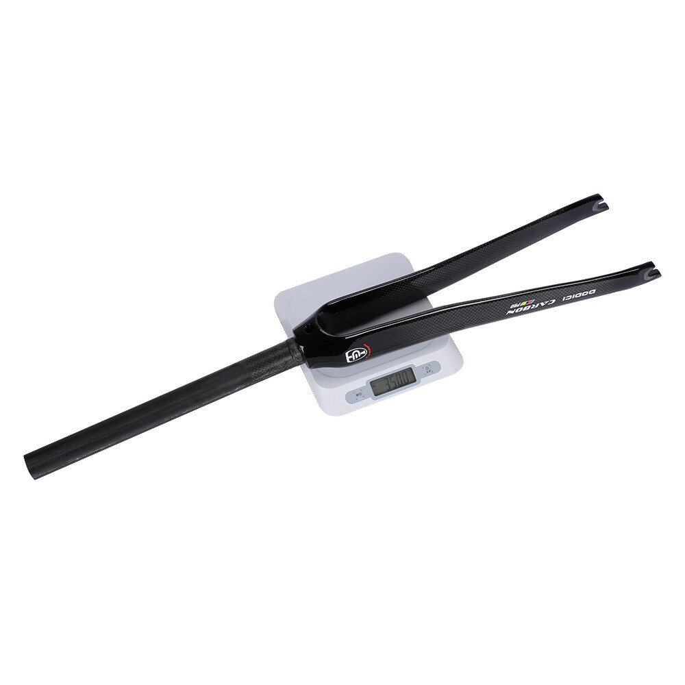 700C Carbon Fiber Fork 1-1/8 in Rigid Rim Brake Road Bike Frok Racing QR 100*9mm