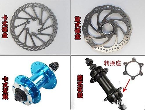 Front and Back Disk Brake Kit – 160mm For 80cc Gas Motorized Bicycle – Freewheel