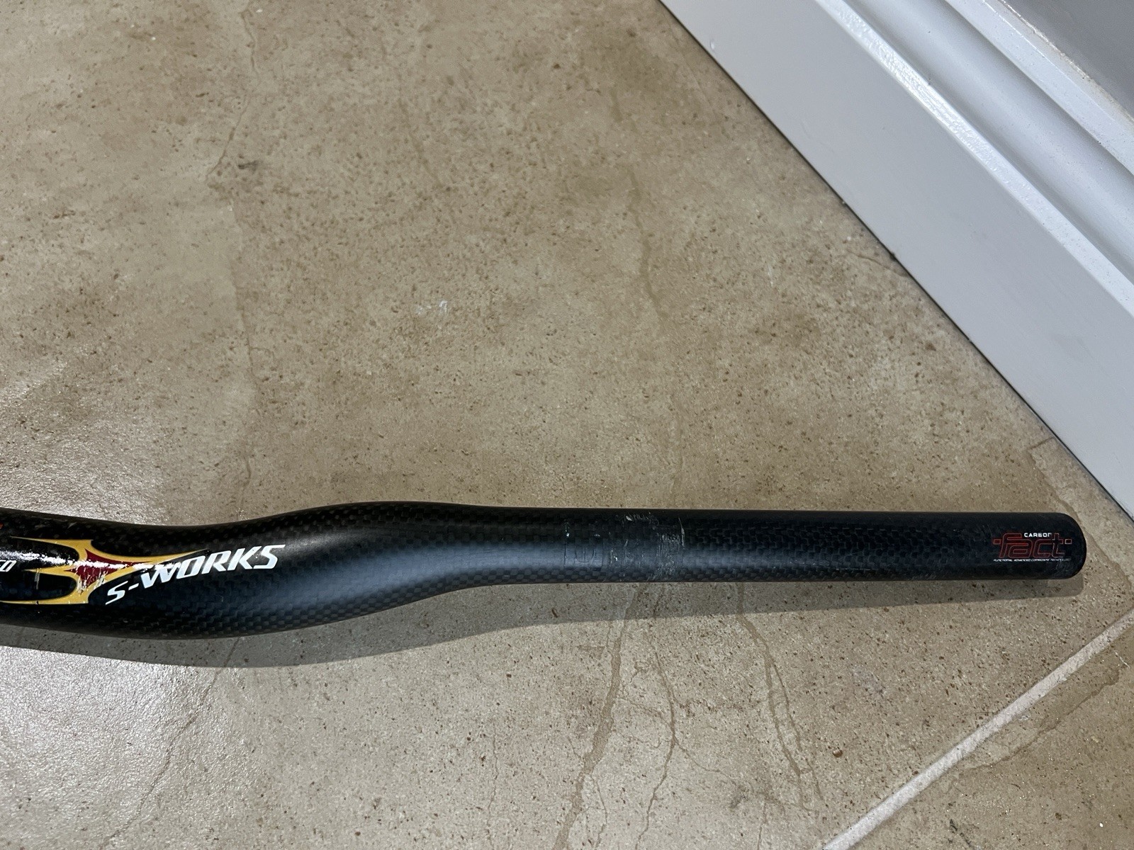Specialized S-Works Carbon Lo Rise Handlebar 640mm wide 31.8mm clamp MTB