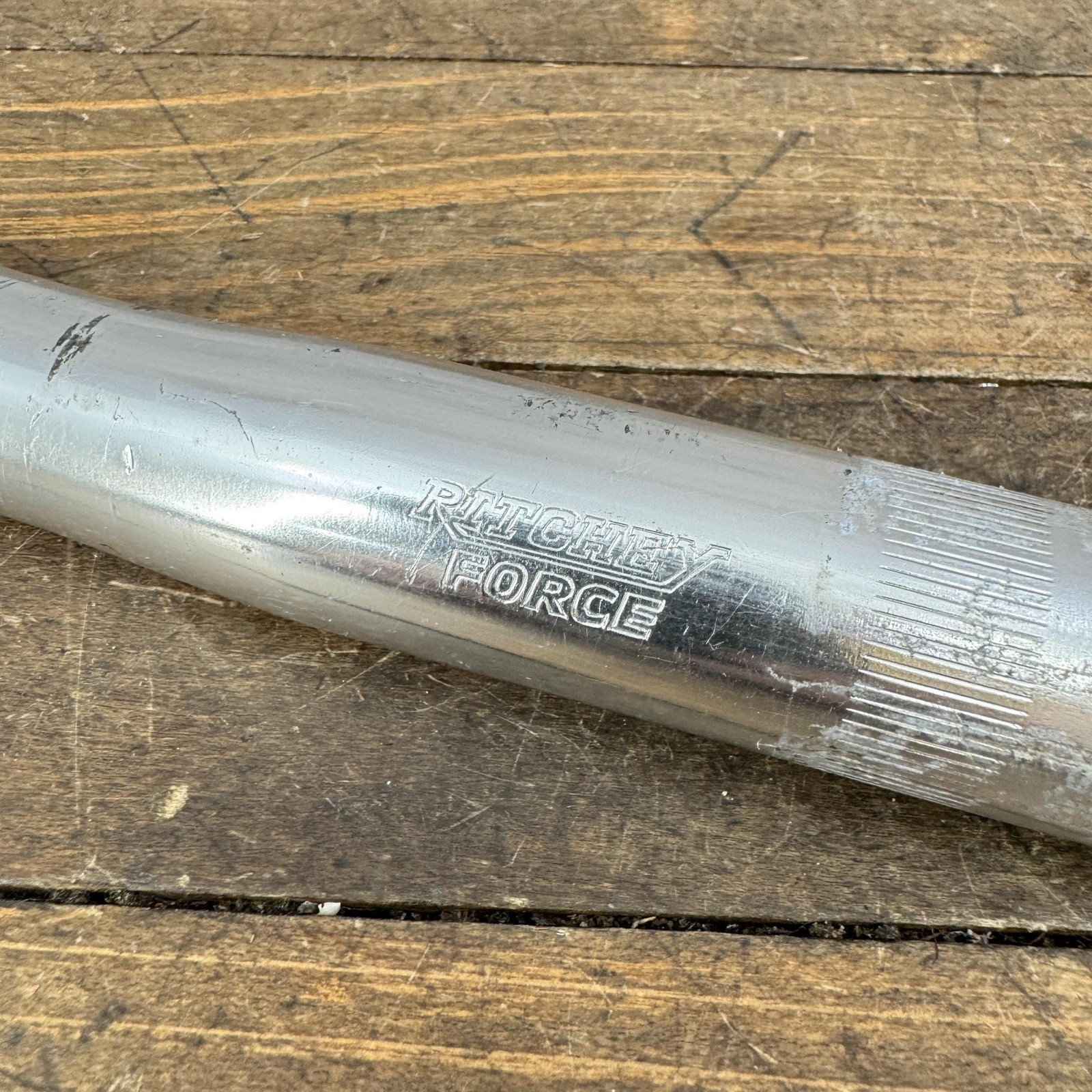 Vintage Nitto Ritchey Force Handlebar 25.4 Clamp Mountain 23in Silver MTB Bar