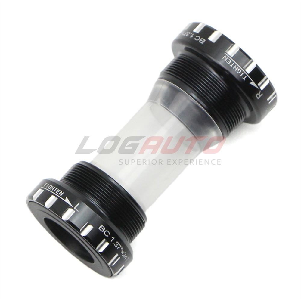 68/73mm Ceramic Bottom Bracket Threaded Bearing Hollowtech MTB Bike W/ 2 Spacer
