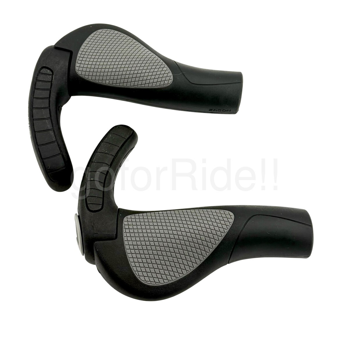 ERGON GP3-L Ergonomic Handlebar Grips Large Pair Hybrid 3-Finger Bar Ends,LockOn