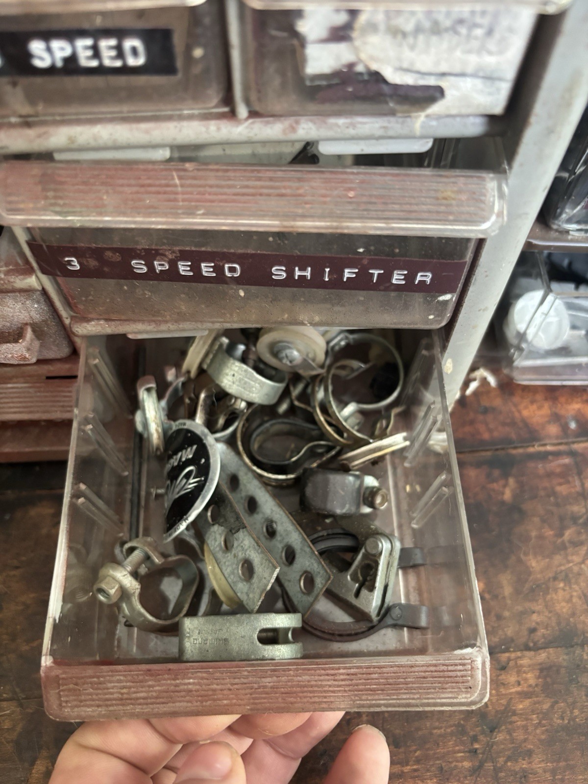 Vintage Bike Tinkerers Nut And Bolt Lot-Some Schwinn-Organizers Not Included