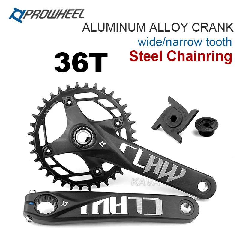 175 170mm 104BCD Mountain Bike Crankset 32 34 36 38 40T Narrow Wide Chainring
