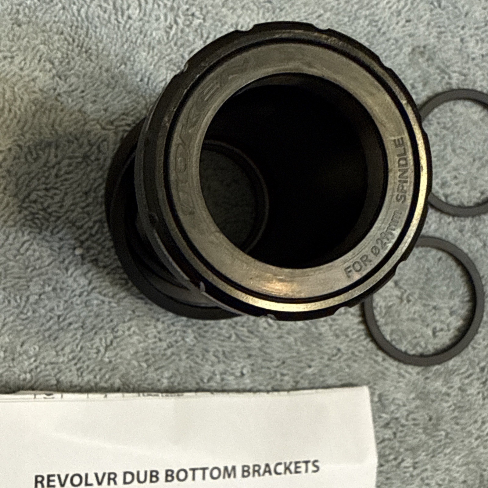 Origin8 Revolvr BB30 Outboard Thread-Together Bottom Bracket 68/73mm [caw]