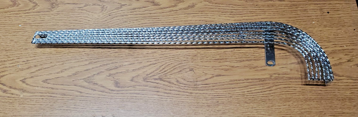 Bicycle 26 Lowrider Lucky 7 Twisted Chain Guard Chrome.