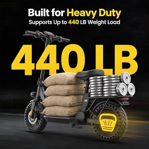 8.5″ Solid Electric Scooter Tire, Honeycomb Shock-Absorbing Replacement 2PS