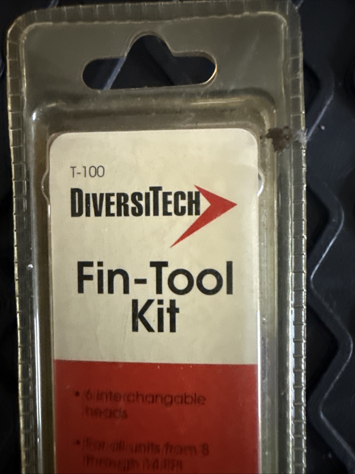 DIVERSITECH T-100 6 HEAD INTERCHANGABLE FIN-TOOL KIT (179016)