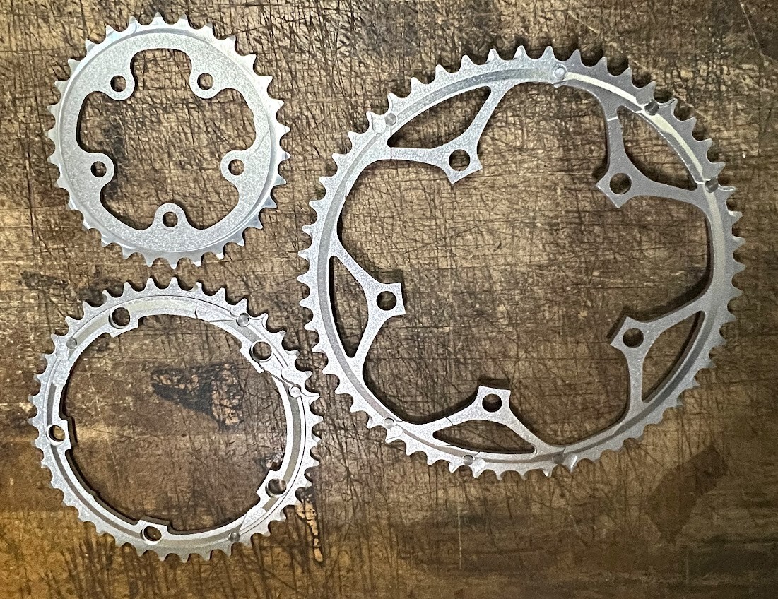 TRIPLE Chainring SET Road Bike Set 53T 39T 30T – 130/74BCD Shimano FSA Sram NEW