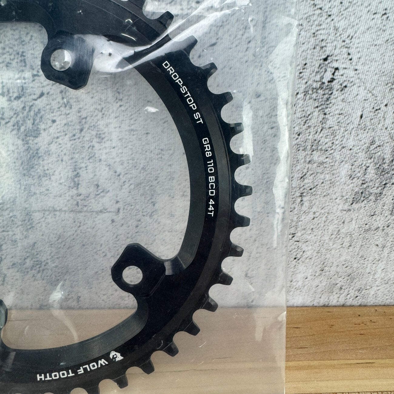 New! Wolf Tooth 44t 110 BCD Asymmetric 4-Bolt Chainrings For Shimano GRX Cranks