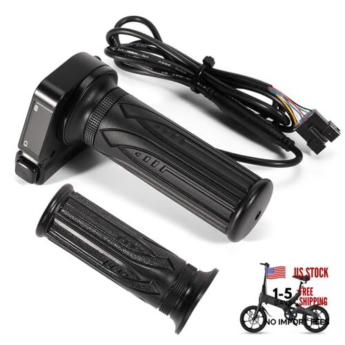 48V Throttle Display Accelerator Grip with Cruise Control Button Compatible
