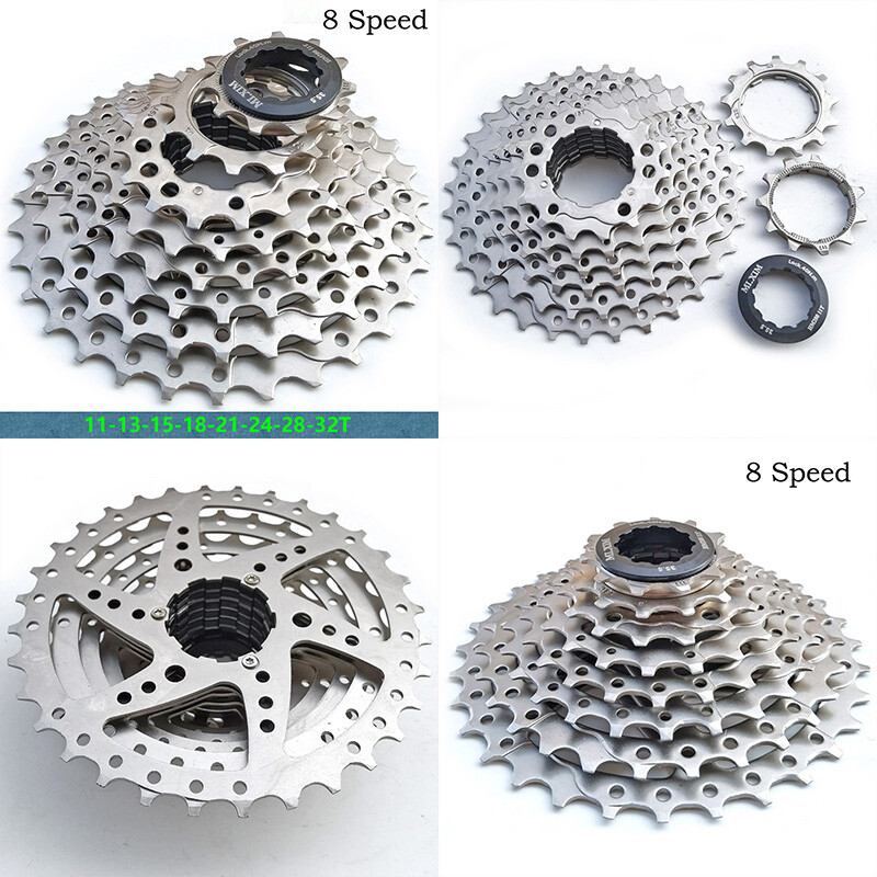 8 9 10 Speed Freewheel Cassette Sprocket Steel MTB Bicycle Multicolor