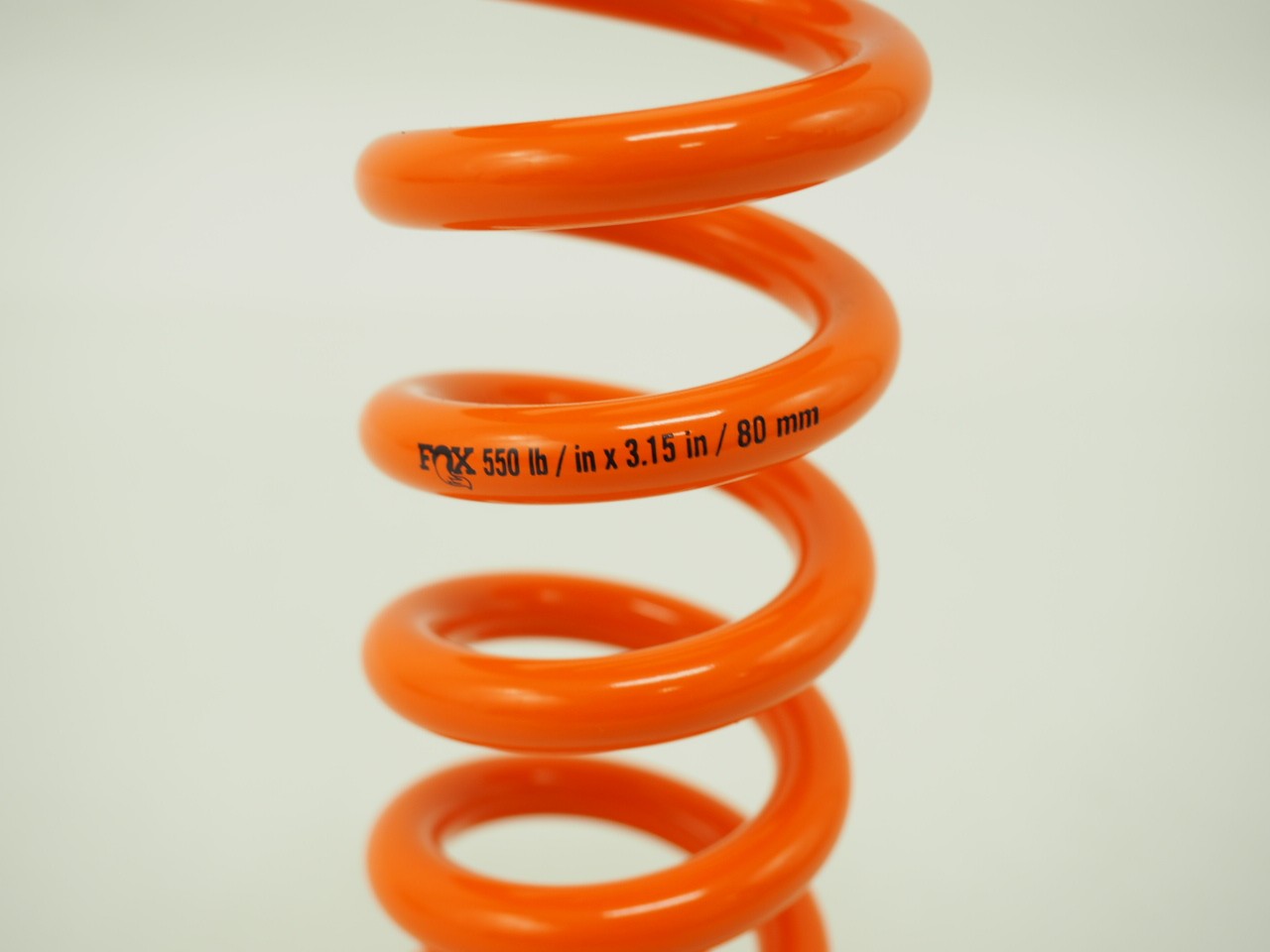 New! Fox SLS Coil Spring 3.15″/80mm 550lb Light Steel Orange Rear Shock MTB