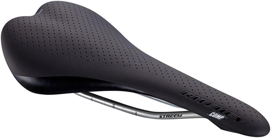 Comp Streem Saddle – Ritchey Comp Streem Saddle – Steel, Black, 132mm – Saddles