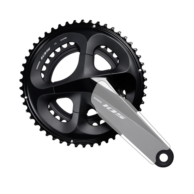 Shimano 105 R7000 Crank Arm Protection Set | Shield Clear Vinyl |