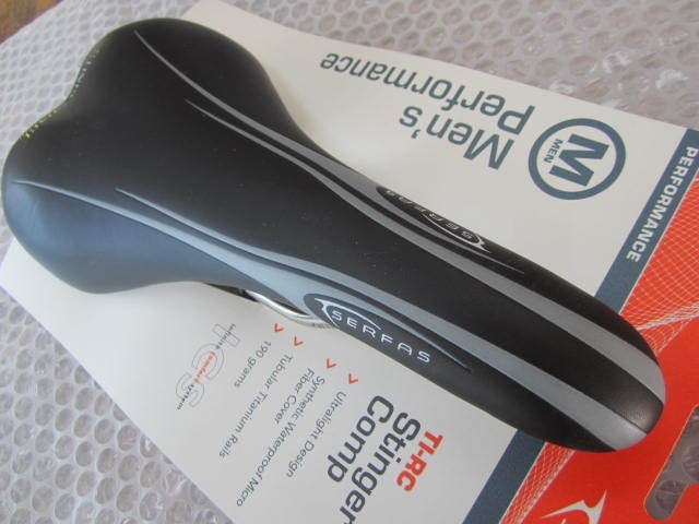 Serfas Racer Bike Saddle 27x13cm Lightweight Used