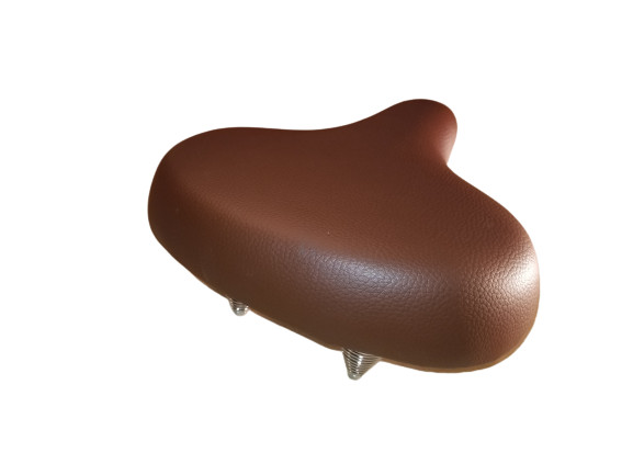Bicycle Saddle Large Size Comfort Beach Cruiser Bike Seat Brown 12″ x 12″