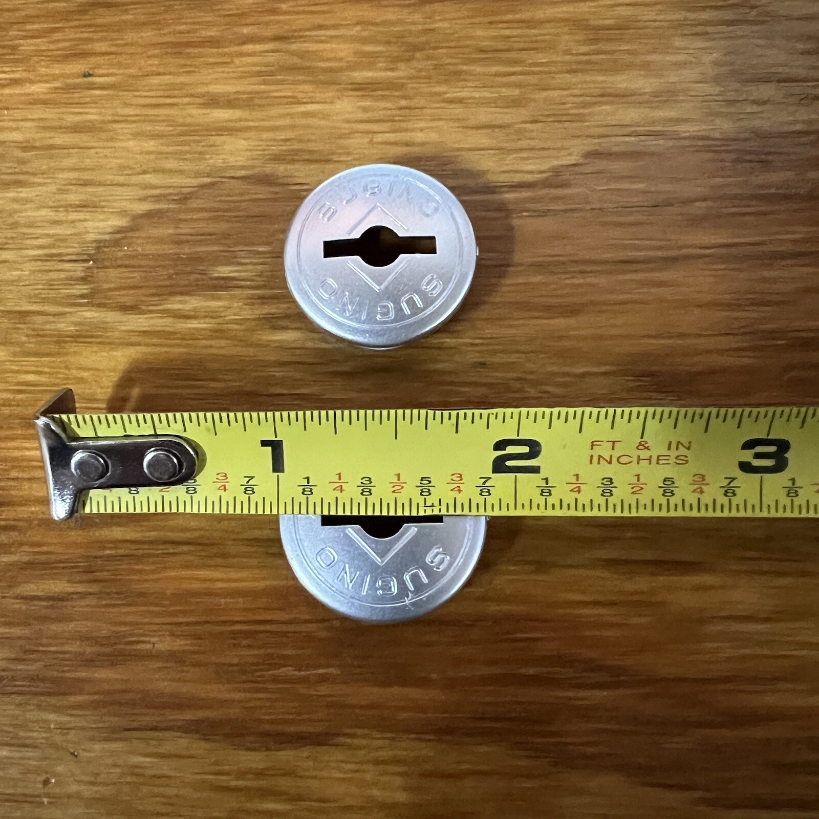 SUGINO BMX «CRANK DUST CAPS» SILVER 80-87 OLD SCHOOL NOS CT MAXY CROSS SUPER GT