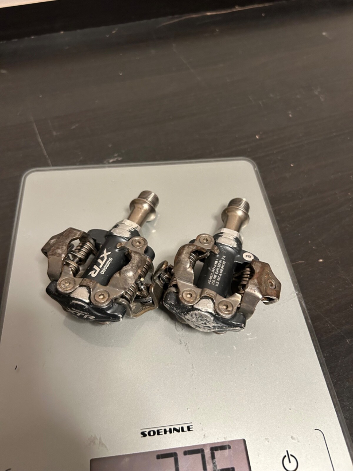 Shimano XTR PD-M970 SPD MTB Clipless Pedals Gray XTR