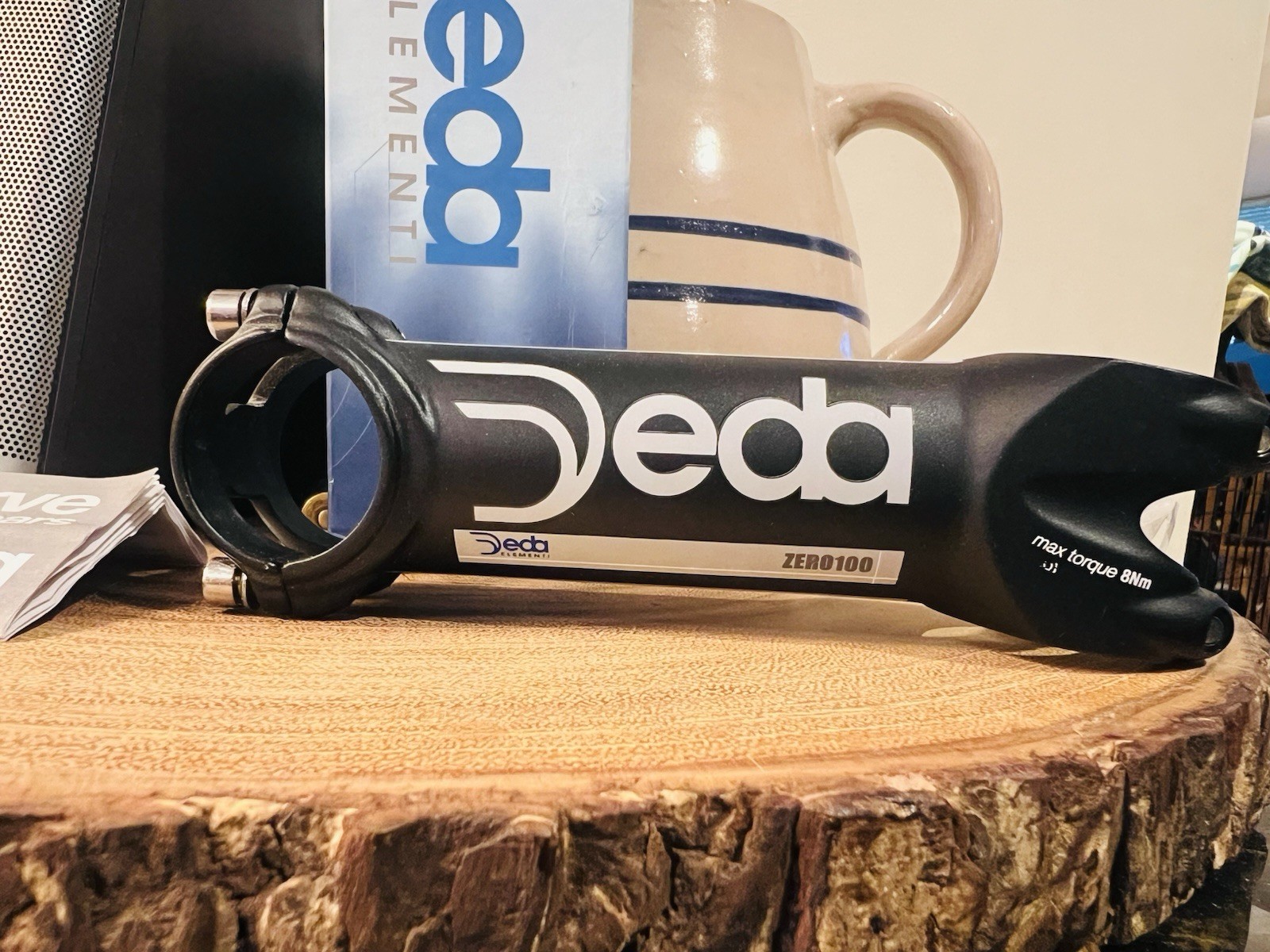 Deda Elementi Zero100 Stem 82 degrees 120mm 31.7mm 31.8mm 1-1/8 road cycling