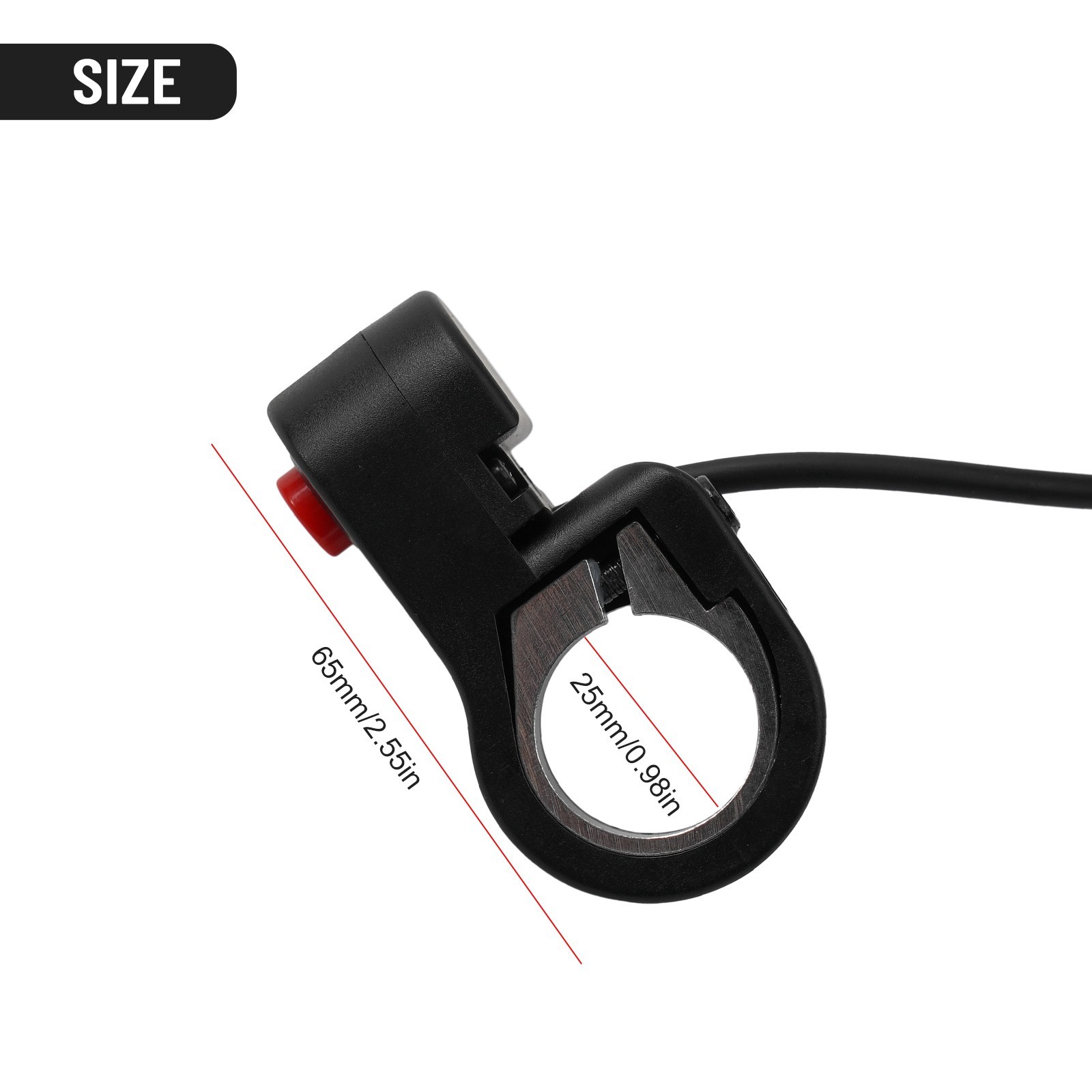 1pcs Kill Switch Button ABS About 35g Black For BBS01B/BBS02B/BBSHD High Quality