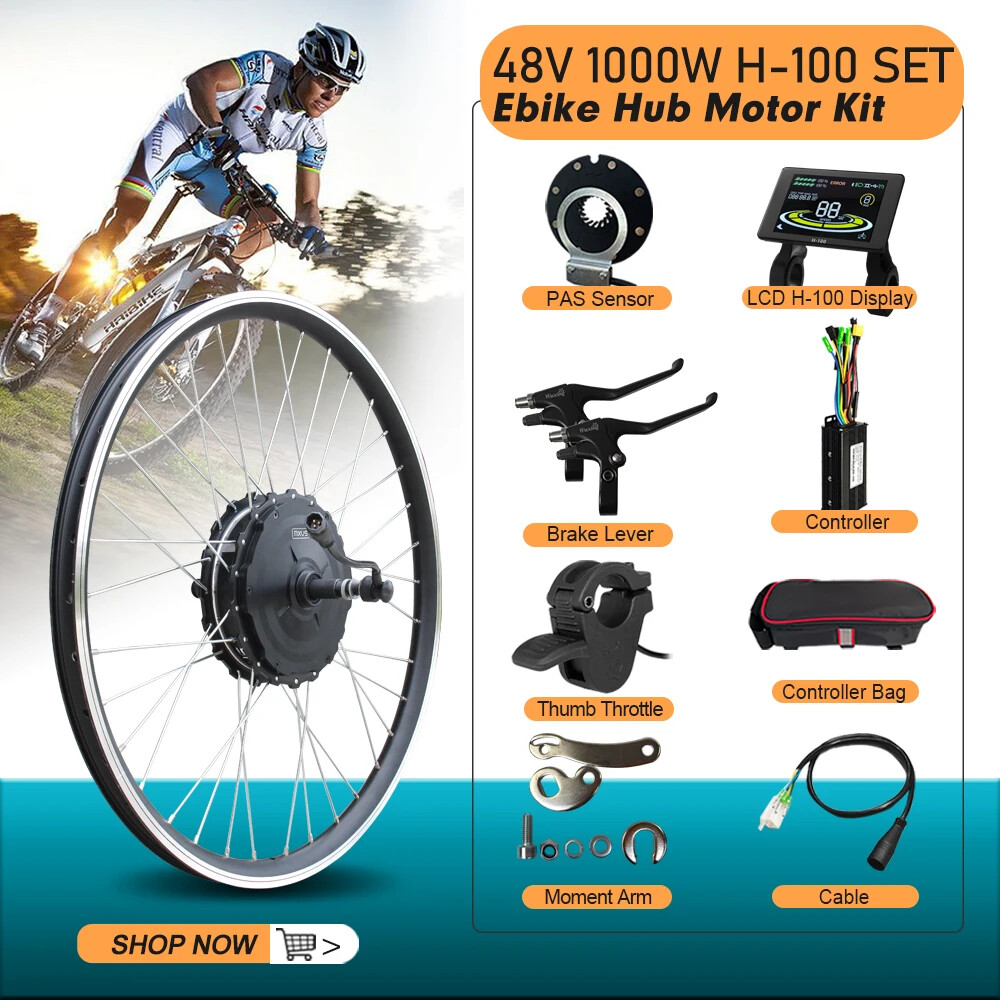 Mountain Electric Bicycle High Speed Brushless Gear Rear Rotate Motor 48V 1000W