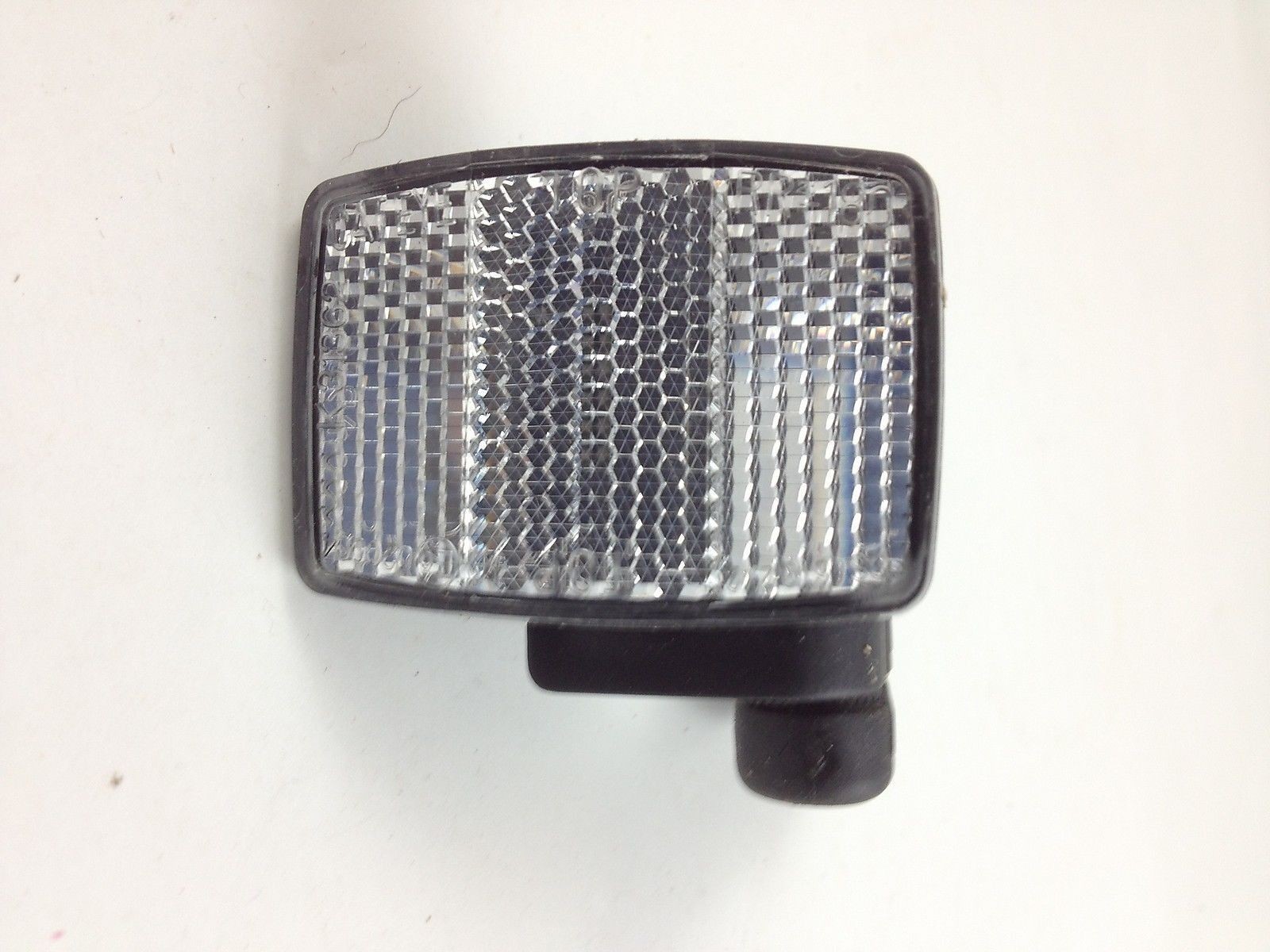 Adjustable Bicycle Reflector ~ Rectangle Silver