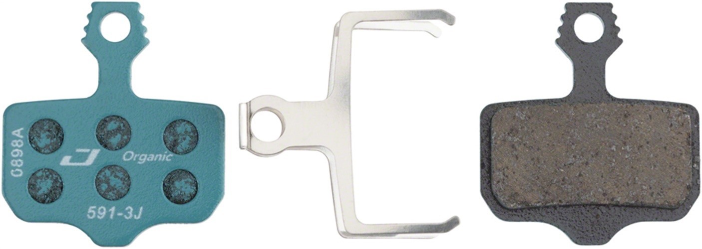 Jagwire Sport Organic Disc Brake Pads – For various SRAM Level and Avid Elixir M