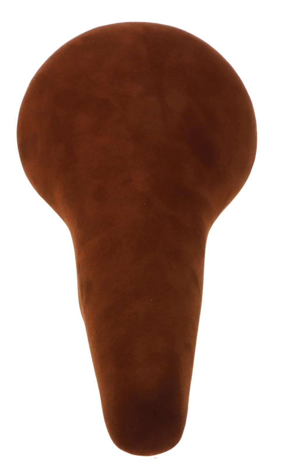 Kashimax Five Gold 4P Saddle NJS Standard Rails Brown Suede Leather NEW NOS