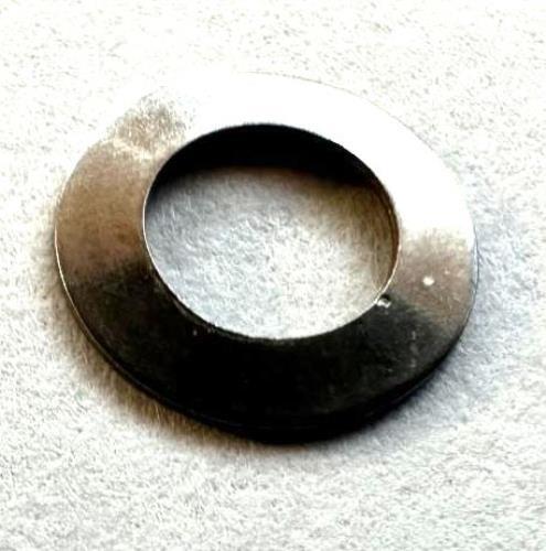 100 Count Spoke Nipple Rim Bevel Washers Reinforcement Wheel Silver Washer New